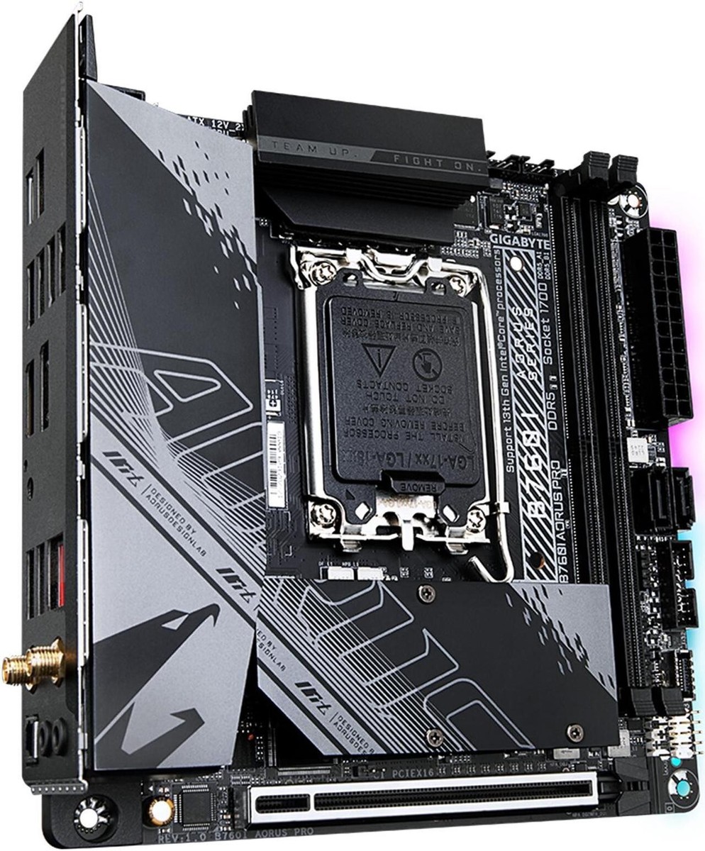【動作確認済】12600KF B760I Aorus Pro D4 32GB GIGABYTE B760I AORUS PRO LGA 1700 Intel B760 DDR5 SATA 6Gb Mini