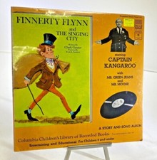 VTG CAPTAIN KANGAROO: Finnerty Flynn Columbia 12" LP Sealed ToysRUs Sticker DS42