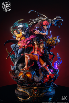 LX Studios One Piece Monkey D. Luffy Eustass Kid Trafalgar D