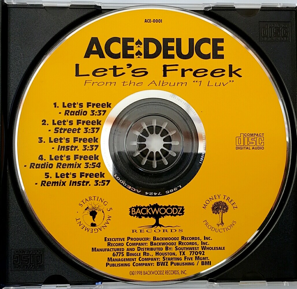CD) Ace Deuce – Let's Freek , ACE-0001, Promo, 5 Tracks, Rare. | eBay