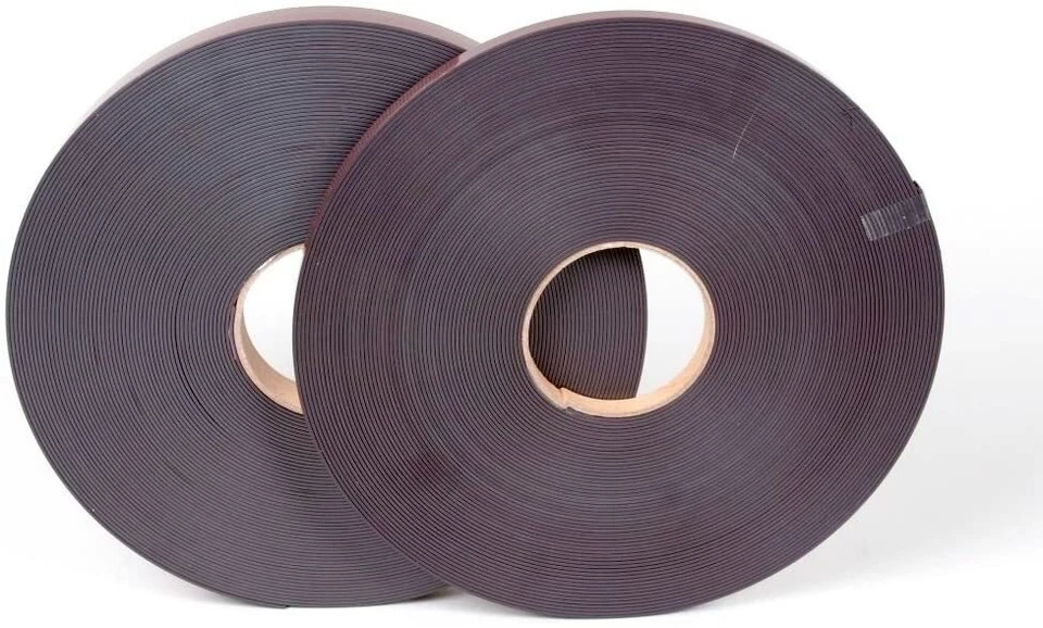 Self Adhesive Magnetic Tape 12mm x 1m 5m 10m 30m Side B Side A or Both - UK Made