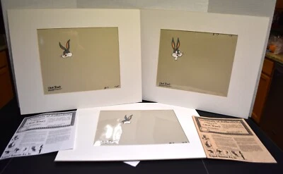 Chuck Jones Bugs Bunny, A Connecticut Rabbit 1978 Animation Production Cels COA - Image 1 of 4