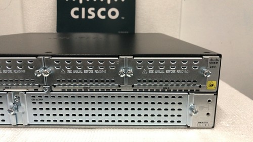 CISCO ISR4351-VSEC/K9 3-Port Gigabit CME-12 VOICE SECURITY ROUTER *NOT AFFECTED - Picture 7 of 9