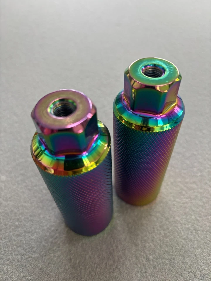 1Pair BMX Pegs Bicycle Pedals MTB Bike Foot Hold Aluminum Alloy Foot Stunt Peg - Image 4 of 4