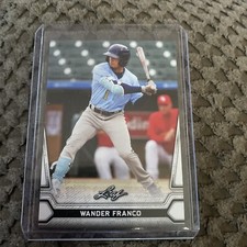 2021 Leaf WANDER FRANCO #10 TAMPA BAY RAYS Rookie Prospect Card Multi-Sport