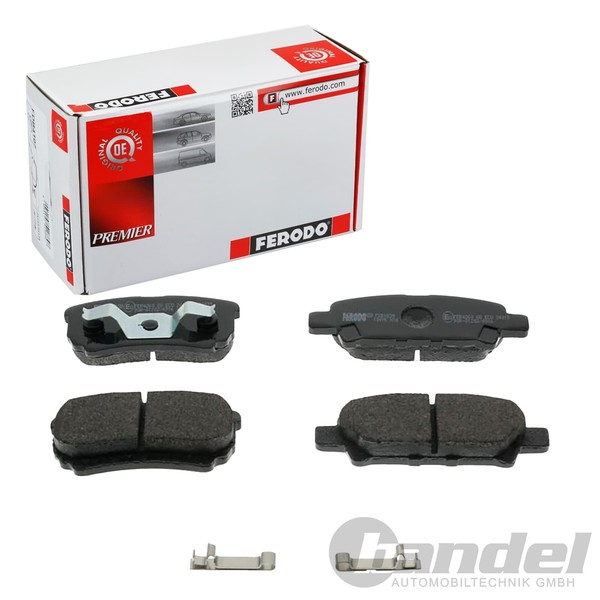 Ferodo ECO-FRICTION BremsbelÄGe Hinten Passend FüR Chrysler Sebring Dodge Avenge-image
