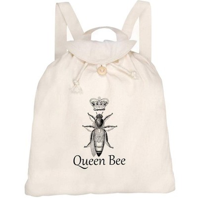 Canvas Rucksack / Backpack ''Queen Bee'' (RK00034435)