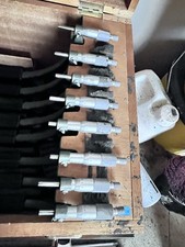 Mitutoyo Box of Micrometers up to 300mm Micrometers In Good Condition
