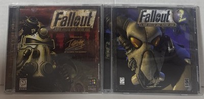 Fallout Video Game (PC: Windows, 1997) & Fallout  2 CD ROM