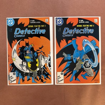 Detective Comics #576 & #578 - Todd McFarlane - DC Comics 1987 HIGH GRADE LOT