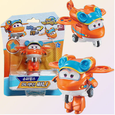 Super Wings Mini Transforming Sunny Robot Figure/ korea for toy