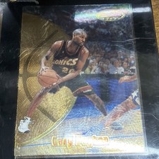 Topps 1998 NBA Basketball Gary Payton & Vin Baker Seattle SuperSonics 2 Card Lot