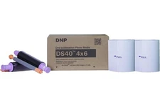 DNP 4 inch x 6 inch Print Pack for DS40 Photo Printer (Pack of 2)