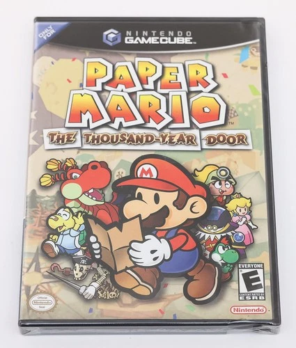 Paper Mario The Thousand Year Door - Nintendo GameCube NTSC First Release - New