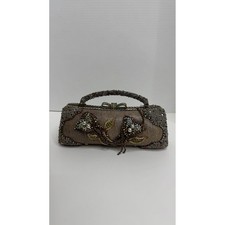 Mary Frances Floral Fabric Shoulder Bag with 3D Rose & Daisy Appliqués — listing 3