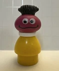 VTG Fisher Price Little People Sesame Street Roosevelt Franklin Figure Good Cond