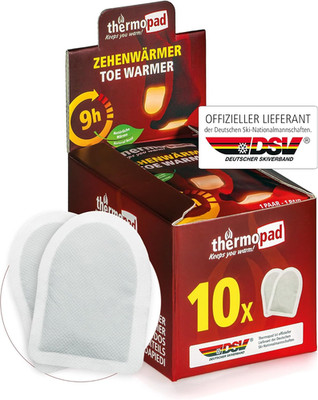 THERMOPAD Zehenwärmer   DAS ORIGINAL: Wärmepads Für 9 Stunden Wärme I Sofort Ein