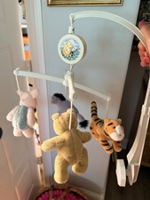 Winnie The Pooh Crib Mobile - Vintage Disney Plush Nursery- Early 2000s