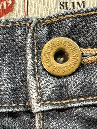 Levis 511 Boys Youth Sz 18 Reg 29x29 Blue Jeans Slim Faded School Skate Play - Picture 7 of 14