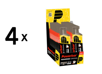 4 x Powerbar PowerGel (24x41g) Espresso (with caffeine) (58,43 EUR/kg)