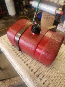 Vintage Tecumseh Plastic Go Kart Fuel Gas Tank Clean