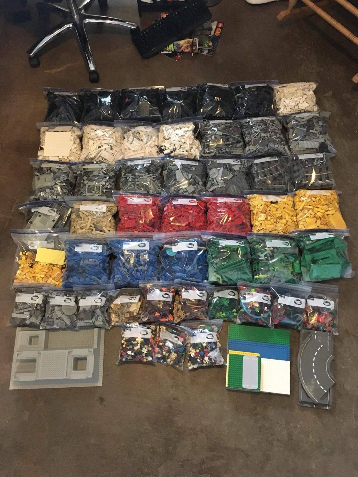 LEGO Ladrillos Lote a Granel 400+ Piezas Elige Color y Cantidad ENVÍO EL MISMO DÍA 99% REAL