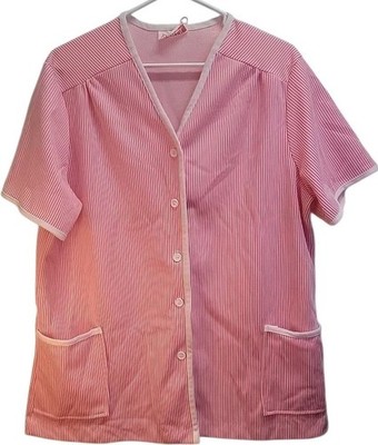 Alaten Of New York 70s Womens Smock Button Up Vintage Shirt 2x