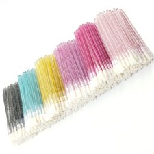 600 Crystal Lip Brushes Disposable Lip Gloss Wands Applicator - 600 Pieces