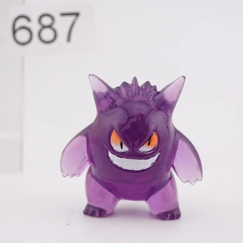 Gengar CLEAR Auldey Takara Figure Pokemon Vintage
