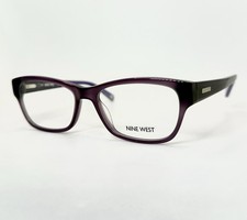 New Authentic NINE WEST NW 5082 535 Eyeglasses, Purple W/ Brown, Flex Hinges