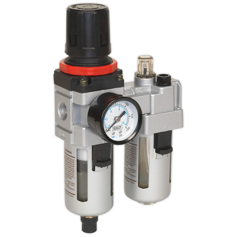 Sealey Air Filter/regulator/lubricator Heavy-duty