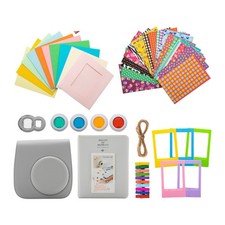 Focus 7-in-1 Bundle for Fujifilm Mini 11 9 8 8 Plus Instant Camera White