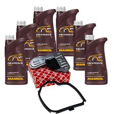 6 L MANNOL Dexron III FEBI Getriebeölfilter für Peugeot 206 CC 1.6 16V 1.4i