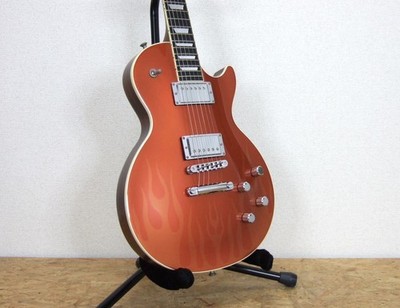 Electric Guitar Gibson USA Les Paul GT Hot Rod Flames Fire Pattern 