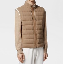 ZEGNA  Oasi Cashmere Elements  Channel Quilted Down Vest 56 EU/ 46 US 4450 NWT