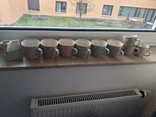 Bloomingville 6 Er Tassen set  Mit Milchkännchen