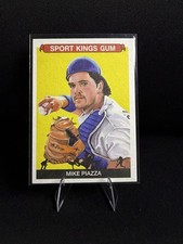 Sportkings 2022 Volume 3 Mike Piazza #102 Dodgers Mets MLB Baseball Card