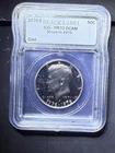 1976-S Kennedy 50c PR70 DCAM Black Label - Gray Book at $280