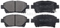 A.B.S. Bremsbelagsatz Scheibenbremse 37738 FüR IQ Cygnet Aston Toyota KGJ10_