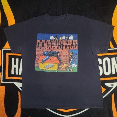 Vintage Y2K Snoop Doggy Dogg Doggystyle T Shirt Men s XL Rap Tee Black