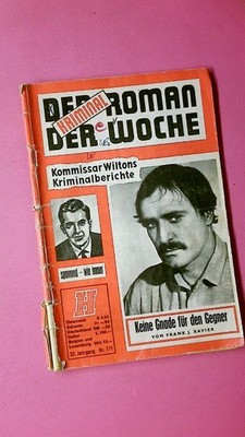 233051 F. J.Xavier KEINE GNADE FÜR DEN GEGENER Kommissar Wiltons