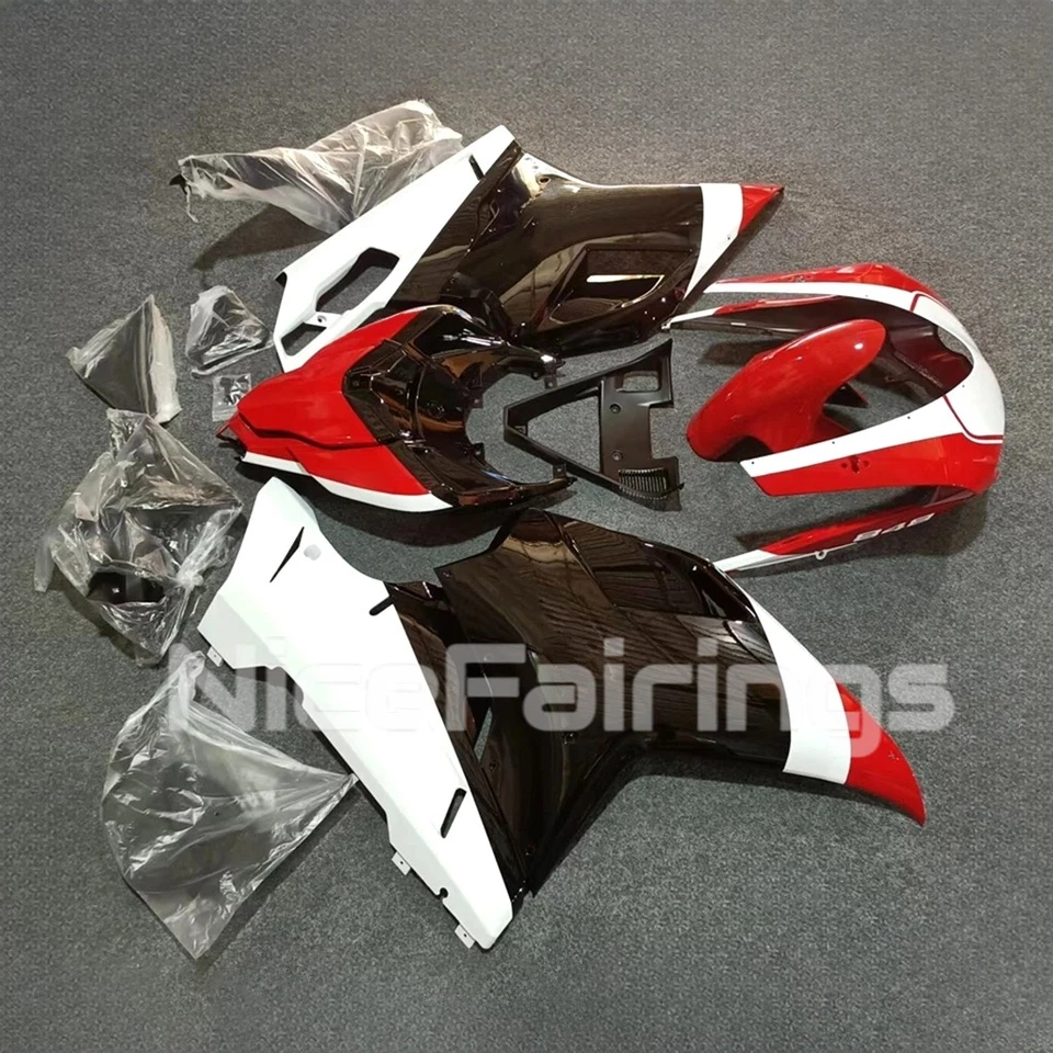 Fairings For Ducati 1098/848/1198 2007 - 2012 Red White Black Plastic Bodywork  - Image 4 of 4