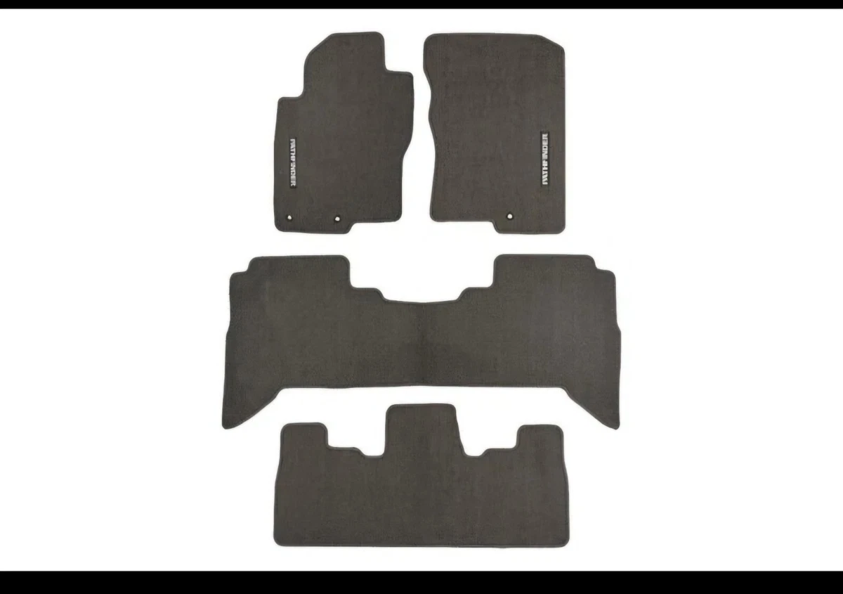 Alfombrillas Para Nissan Pathfinder 2005-2012 - Negras, De Goma Resistente, Todo Clima