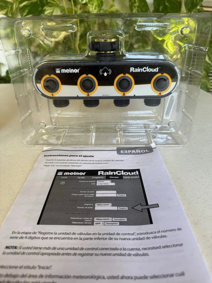 Melnor RainCloud Smart Extra Valve Unit Expands Smart Timer From 4-8 #15132 NIB - Image 2 of 4