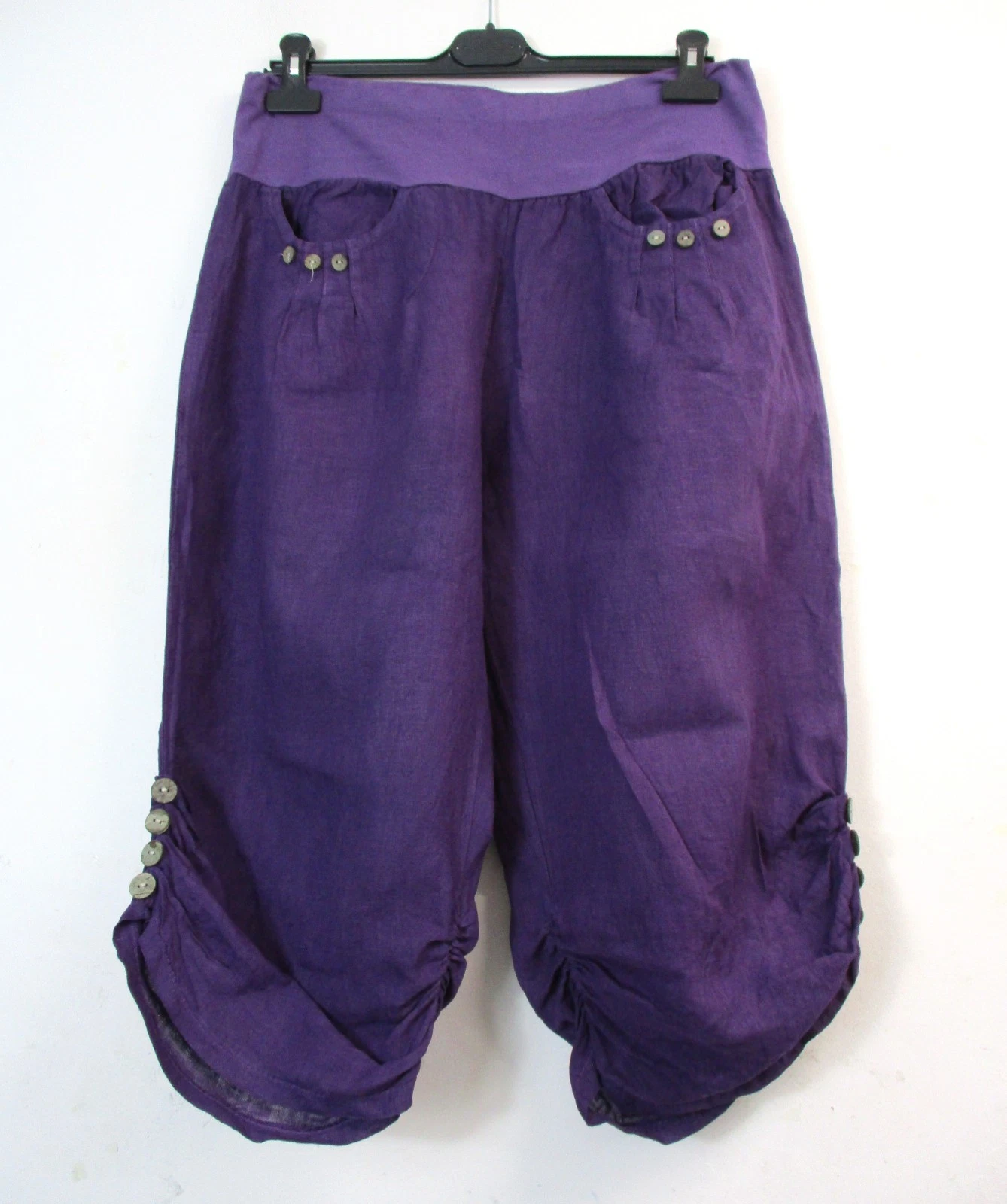 LAGENLOOK 100% LINEN ITALIAN SHORTS 9 COLORS SIZE PLUS 16-20
Opens in a new window or tab