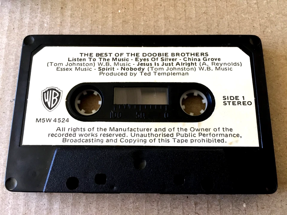 The Doobie Brothers - Listen to the Music - The Best Of  - Cassette - Image 4 of 4