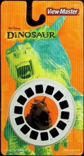 Walt Disney Dinosaur 3d View-Master 3 Reel Packet NEW SEALED