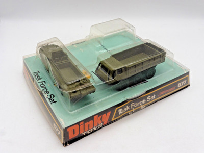 1:43  Dinky Toys  Meccano 677  /  Task Force Set  -  Stalwart Carrier + D.U.K.W.
