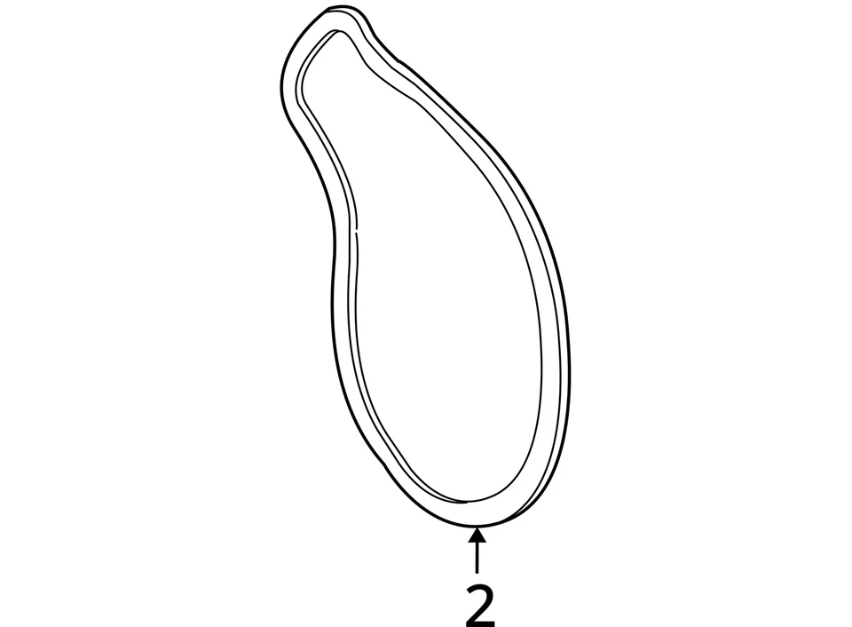 JUNTA PONTIAC VIBE 2009-2010, CON PMP 19185490 - NUEVO OEM 19185490 Foto 3 de 3