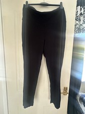 Yours Clothing Tummy Controlled Leggings full Length Black Size 26/28